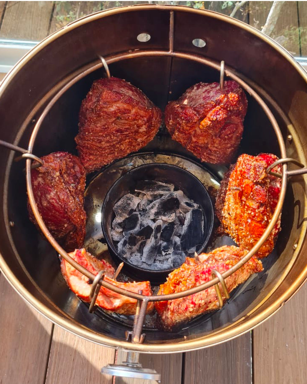 17,2 Kg Large Vertical Charcoal BBQ Barrel Combo  | The Ultimate Vikingo Edition